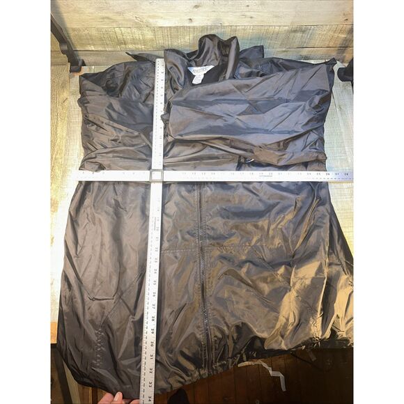 TRU Athletics Cruz Azul Mexico Windbreaker Jacket XXL Fleece Lined Black VTG - Picture 4 of 5